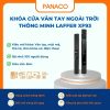 Khóa cửa vân tay ngoài trời thông minh Laffer XF93