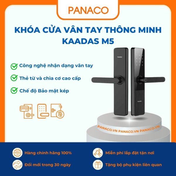 Khóa cửa vân tay thông minh Kaadas M5