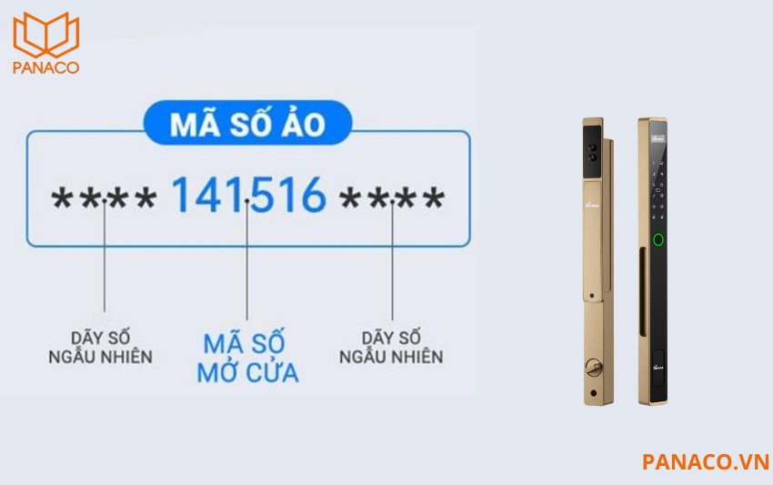 Khi bạn nhập mật khẩu, hệ thống cho phép nhập thêm một dãy số ngẫu nhiên phía trước hoặc sau để đánh lừa người xung quanh, đảm bảo không ai có thể đoán ra mật khẩu thật của bạn.