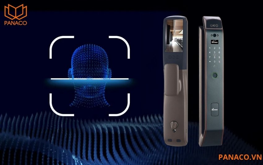 Khóa Demax EL919 AC nhận diện khuôn mặt Face ID-3D 