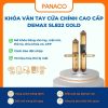 Khóa vân tay cửa chính cao cấp Demax SL822 GOLD