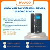 Khóa vân tay cửa kính Demax SL800 G Black
