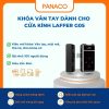 Khóa vân tay dành cho cửa kính Laffer G05