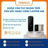 Khóa vân tay ngoài trời cửa sắt hoặc cổng Laffer A18