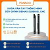 Khóa vân tay thông minh cửa chính Demax SL808 BL CNC