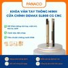 Khóa vân tay thông minh cửa chính Demax SL808 CG CNC