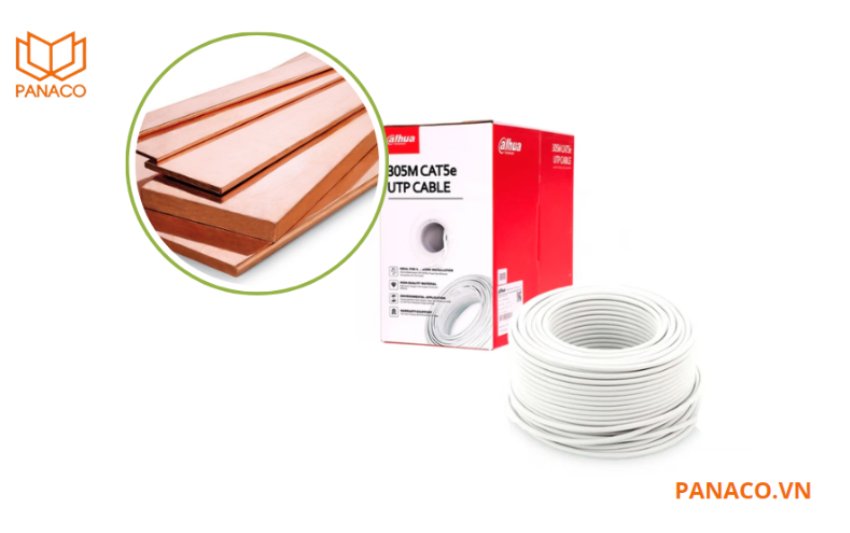 Lõi dây DH-PFM920I-5EUN-H làm từ đồng nguyên chất không oxi hóa với độ tinh khiết 99,97%