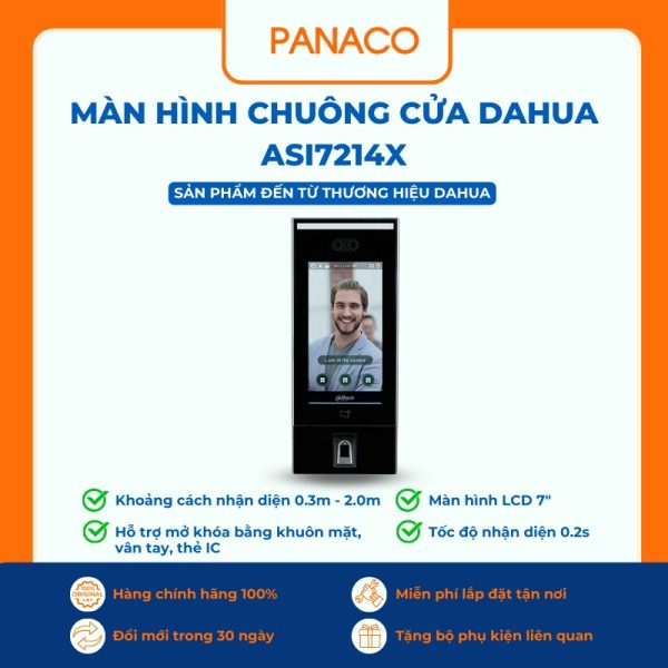 Màn hình chuông cửa Dahua ASI7214X