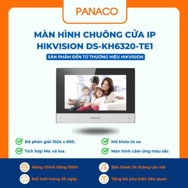 Màn hình chuông cửa IP HIKVISION DS-KH6320-TE1