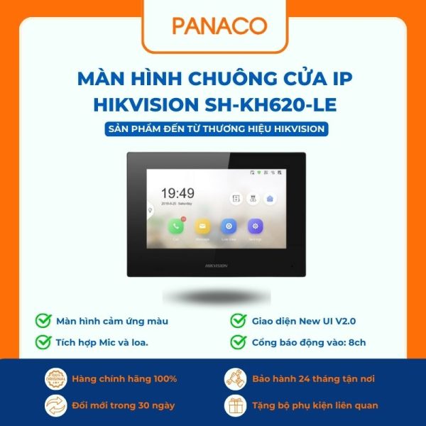 Màn hình chuông cửa IP HIKVISION SH-KH620-LE