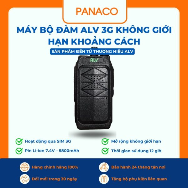 Máy bộ đàm ALV 3G không giới hạn khoảng cách