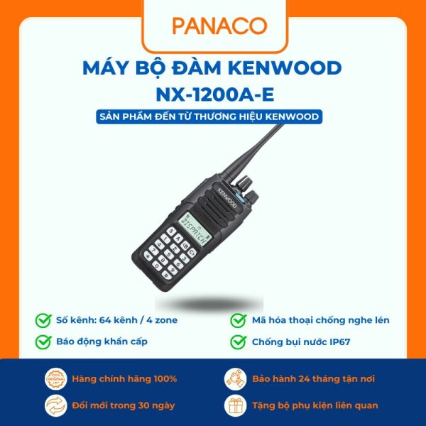 Máy bộ đàm Kenwood NX-1200A-E