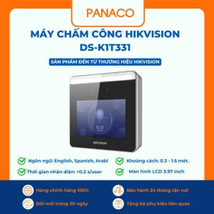 Máy chấm công nhận diện khuôn mặt HIKVISION DS-K1T331