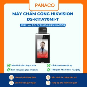 Máy chấm công nhận diên khuôn mặt HIKVISION DS-K1TA70MI-T