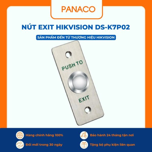 Nút Exit HIKVISION DS-K7P02