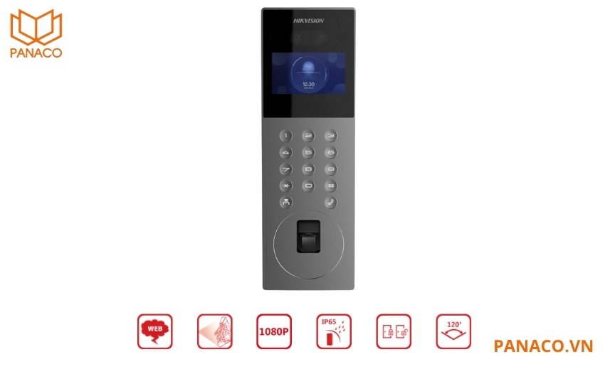 Nút nhấn chuông cửa nhận diện khuôn mặt Hikvision DS-KD9203-FE6