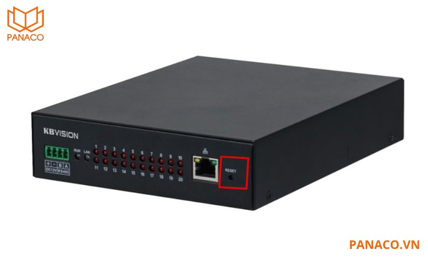 Nút reset tích hợp trên Kbvision KX-F8020LC