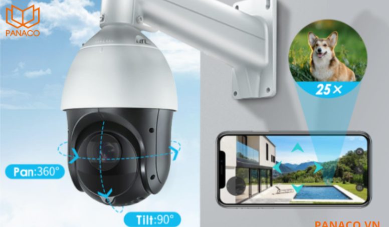 Khả năng zoom quang học 25x siêu khủng trên camera hikvision