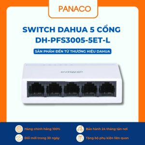 Switch Dahua 5 cổng DH-PFS3005-5ET-L