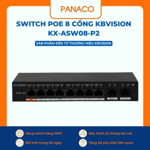 Switch POE 8 cổng KBVISION KX-ASW08-P2