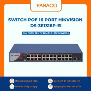 Switch Poe 16 Port Hikvision DS-3E1318P-EI