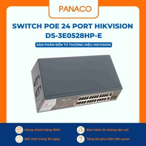 Switch Poe 24 Port Hikvision DS-3E0528HP-E