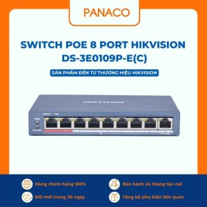 Switch Poe 8 Port Hikvision DS-3E0109P-E(C)