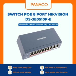 Switch Poe 8 Port Hikvision DS-3E0510P-E