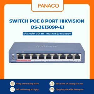 Switch Poe 8 Port Hikvision DS-3E1309P-EI