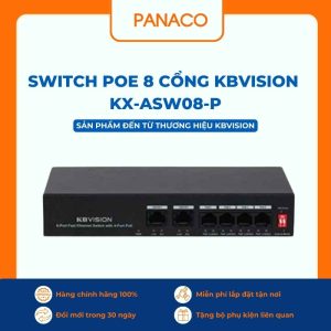 Switch Poe 8 cổng Kbvision KX-ASW08-P