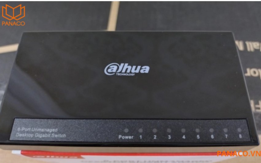 Switch DH-PFS3008-8GT-L có thể xử lý cùng lúc nhiều luồng dữ liệu khác nhau