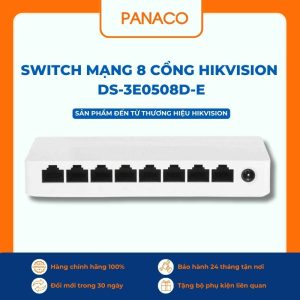 Switch mạng 8 cổng Hikvision DS-3E0508D-E