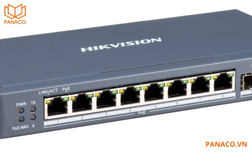 DS-3E1510P-SI có khả năng chuyển mạch 20Gbps và tốc độ chuyển tiếp gói tin 14.88Mpps, đảm bảo luồng dữ liệu luôn mượt mà