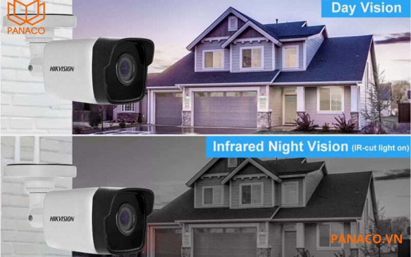 Tầm xa hồng ngoại của camera IP hikvision lên tới 30 mét