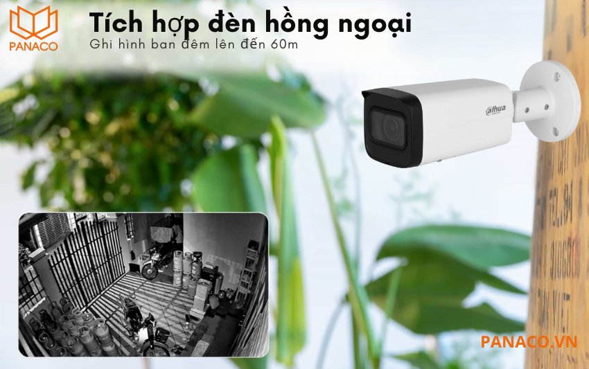 Tầm xa quan sát ban đêm vượt trội lên đến 60m