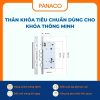 Thân khóa tiêu chuẩn dùng cho khóa thông minh