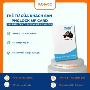 Thẻ từ dùng cho cửa khách sạn PHGLOCK MF CARD