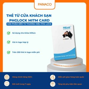 Thẻ từ dùng cho cửa khách sạn PHGLOCK MITM CARD