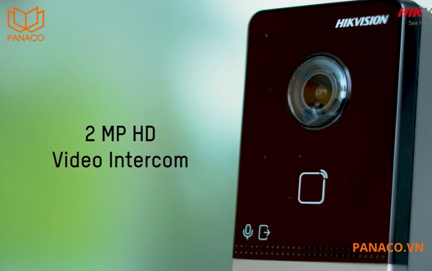 DS-KV6113-WPE1(B) được tích hợp camera độ phân giải cao 2MP cho hình ảnh sắc nét