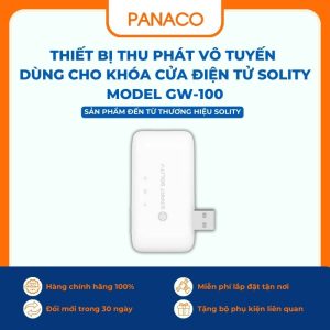 Thiết bị thu phát vô tuyến dùng cho khóa cửa điện tử Solity model GW-100