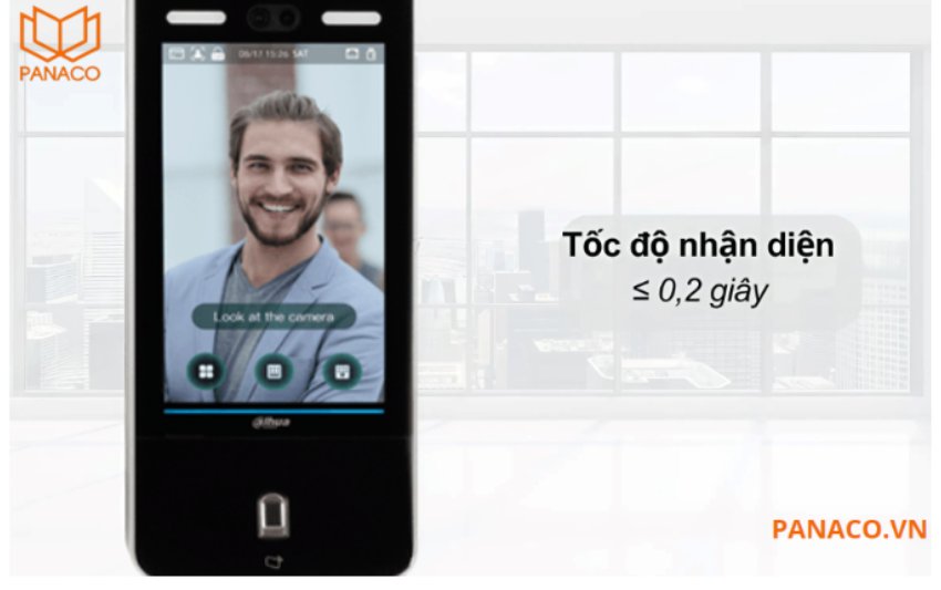 Thời gian so sánh khuôn mặt chưa tới 0.2 giây