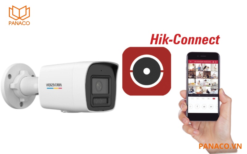 Tích hợp micro và hỗ trợ dịch vụ Hik-connect