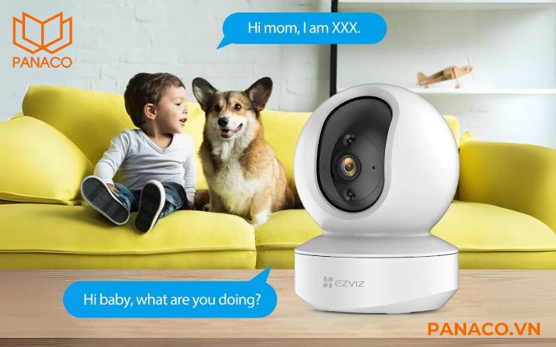 Tính năng giao tiếp 2 chiều của camera Ezviz