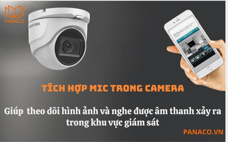 Tính năng tích hợp micro trong camera