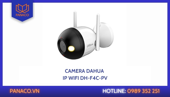 dùng camera DAHUA IP Wifi DH-F4C-PV để lắp cho cửa hàng