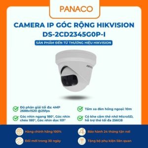 Camera Hikvision góc rộng 4MP DS-2CD2345G0P-I