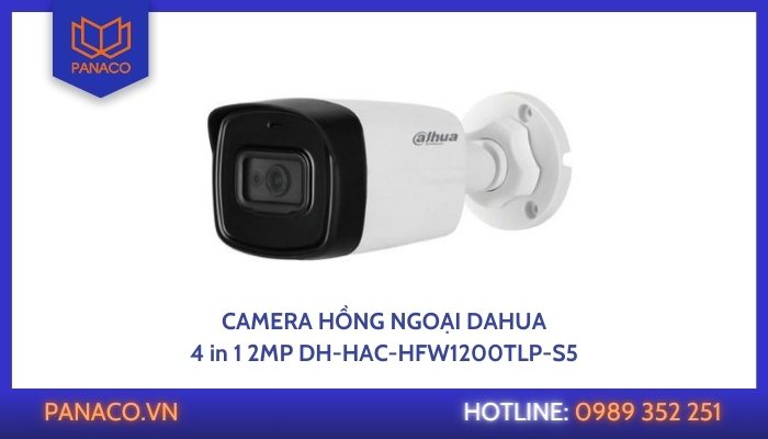 Lắp Camera hồng ngoại 4 in 1 2MP DAHUA DH-HAC-HFW1200TLP-S5 cho nhà yến