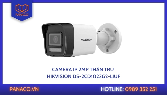 Lắp Camera IP 2MP thân trụ HIKVISION DS-2CD1023G2-LIUF cho nhà yến