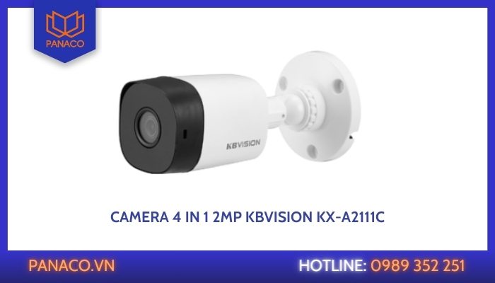 Lắp Camera thân 4 in 1 2MP KBVISION KX-A2111C cho nhà yến