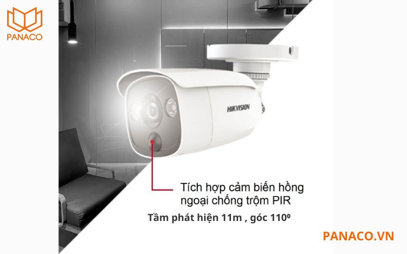 Camera trang bị cảm biến hồng ngoại thụ động PIR